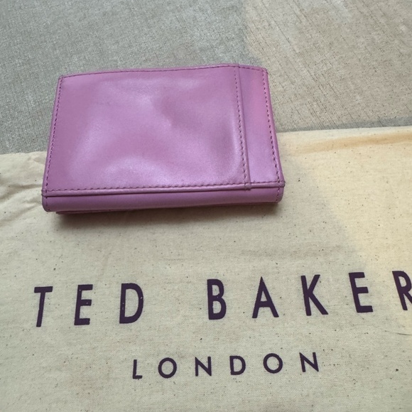 Ted Baker Small Pink.Bow Coin Purse - Picture 2 of 4
